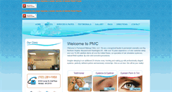 Desktop Screenshot of permanentmakeupclinic.com